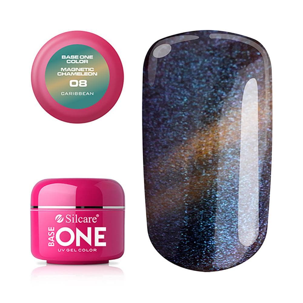 Base One - UV Gel - Magnetic Chameleon - Caribbean - 08 - 5 gram