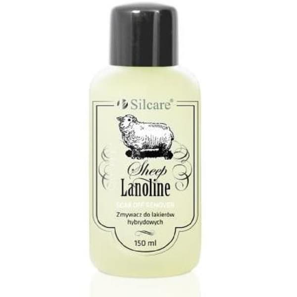 Soak off remover med lanolin - 150 ml -  Silcare