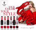Miniatyrbild 2 av 6: Victoria Vynn - Gel Polish - 040 Scarlet Red - Gellack