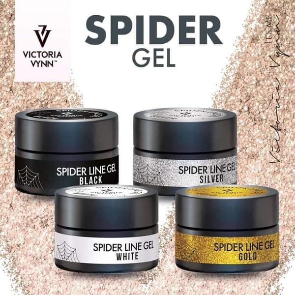 Victoria Vynn - Spider Line - 01 Black - Dekorgelé
