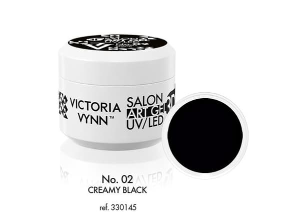 Victoria Vynn - Art Gel 3D - 02 Creamy Black - Gelé