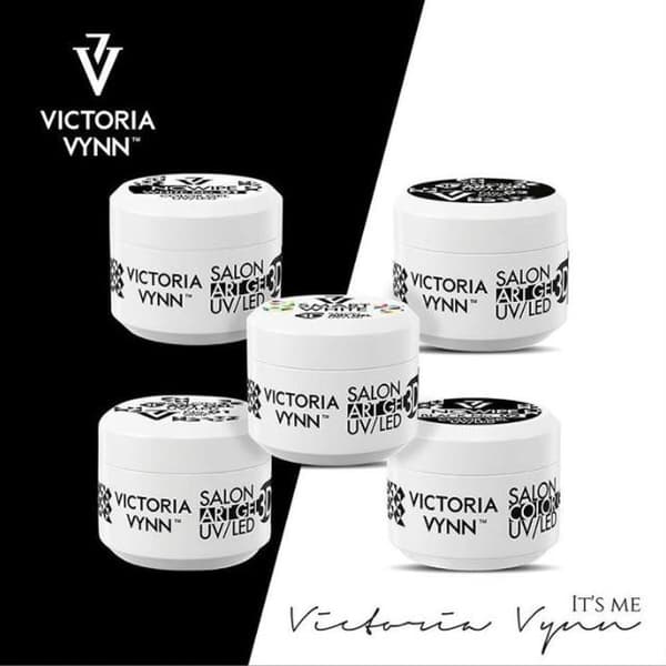 Victoria Vynn - Art Gel 3D - No Wipe - 02 Black - Gelé