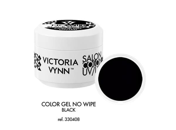 Victoria Vynn - Art Gel 3D - No Wipe - 02 Black - Gelé