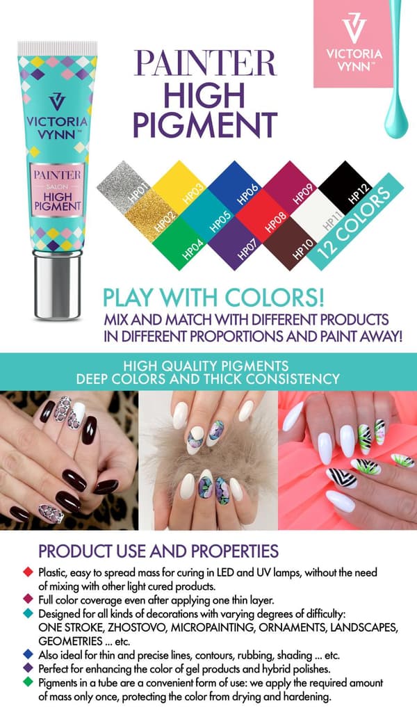Victoria Vynn - Painter - High Pigment - 12 Black