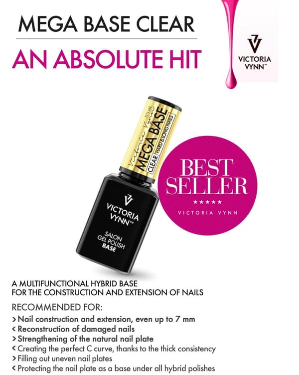 Gel Polish - Mega Base - 15ml - Victoria Vynn