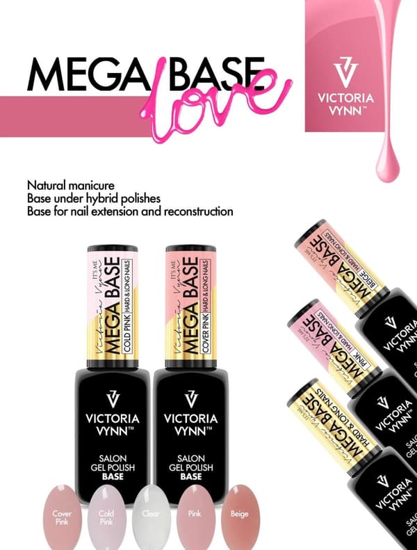 Gel Polish - Mega Base - 8ml - Victoria Vynn