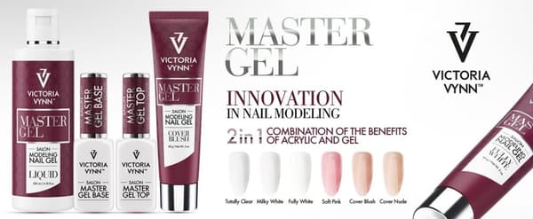 Akrylgel - Master gel - Milky White 60g 02 - Victoria Vynn