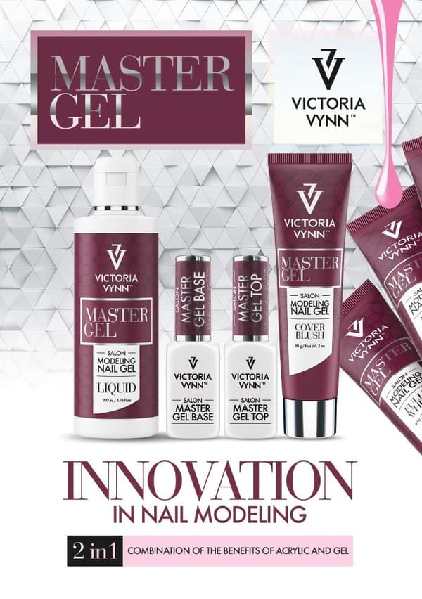 Akrylgel - Master gel - Milky White 60g 02 - Victoria Vynn