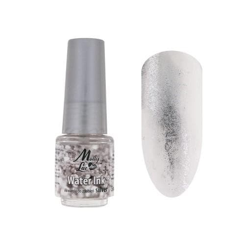 Molly Lac - Water Ink - Akvarell - 5ml - Silver
