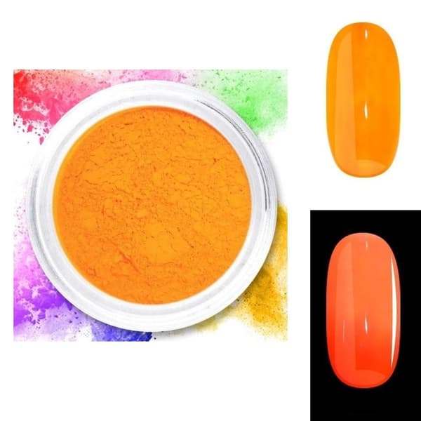Neon pigment / pulver - Orange 04