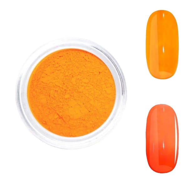 Neon pigment / pulver - Orange 04