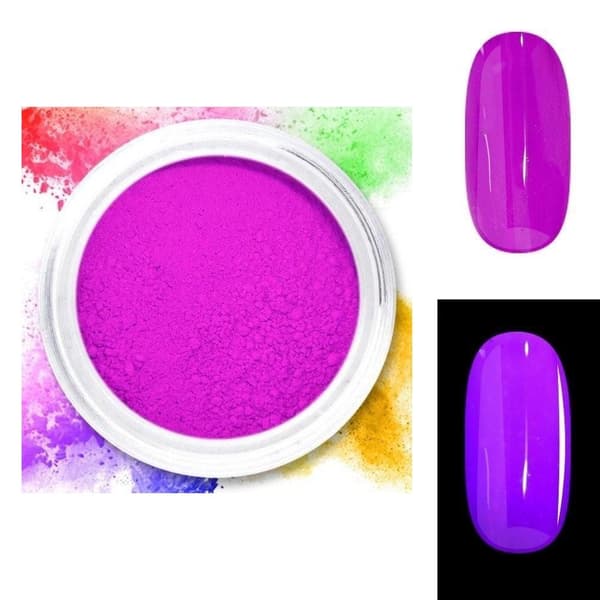 Neon pigment / pulver - Lila 11