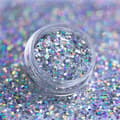 Miniatyrbild 4 av 4: Nagelglitter - Wink Effect - Hexagon - 37