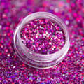 Miniatyrbild 4 av 4: Nagelglitter - Wink Effect - Hexagon - 19