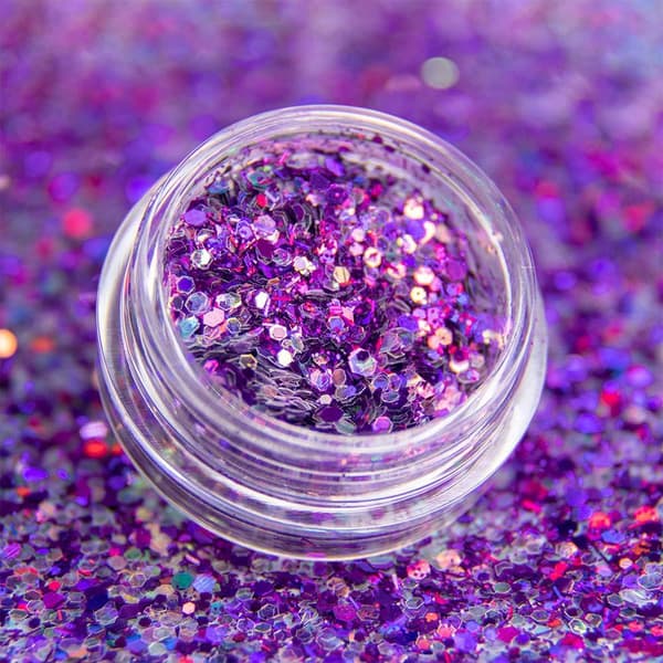 Nagelglitter - Wink Effect - Hexagon - 17