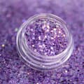 Miniatyrbild 4 av 4: Nagelglitter - Wink Effect - Hexagon - 15