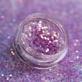Miniatyrbild 4 av 4: Nagelglitter - Wink Effect - Hexagon - 12