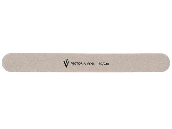 10-pack Nagelfilar - Rak - 180/240 - Victoria Vynn  - Grå