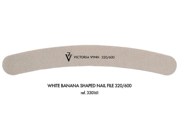 10-pack Nagelfilar - Banan - 320/600 - Victoria Vynn  - Grå
