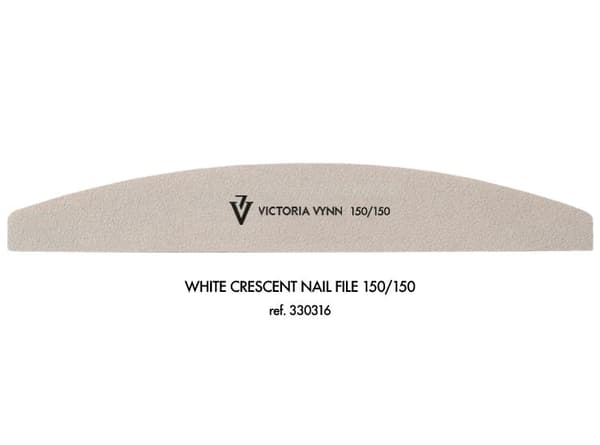 10-pack Nagelfilar - Halvmåne - 150/150 - Victoria Vynn - Grå