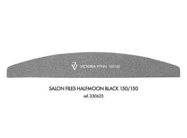 10-pack Nagelfilar - Halvmåne - 150/150 - Victoria Vynn - Svart