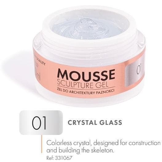 Victoria Vynn - Mousse Sculpture gel - 50ml - Crystal glass 01
