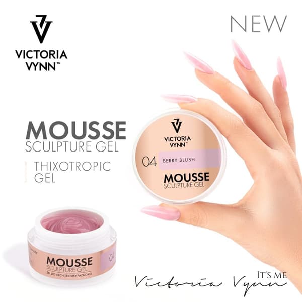 Victoria Vynn - Mousse Sculpture gel - 50ml - Berry Blush 04