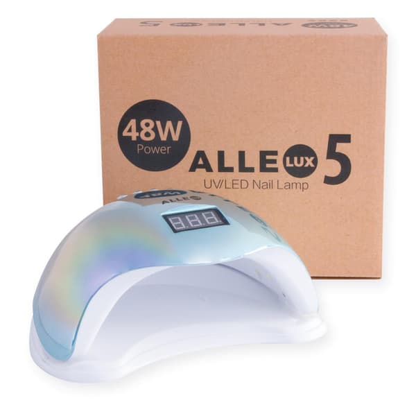 UV/LED 48W - Nagellampa - Allelux 5 - Turkos