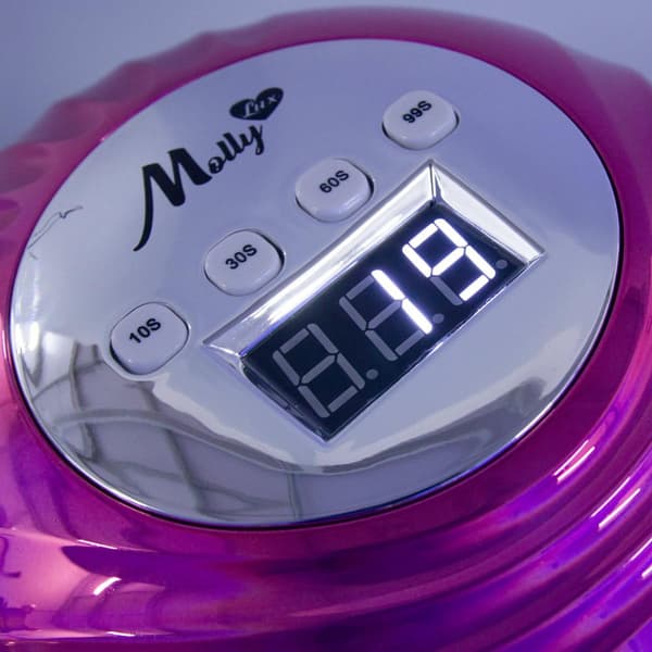 UV/LED 86W - Nagellampa - Mollylux Infinity - Rosa
