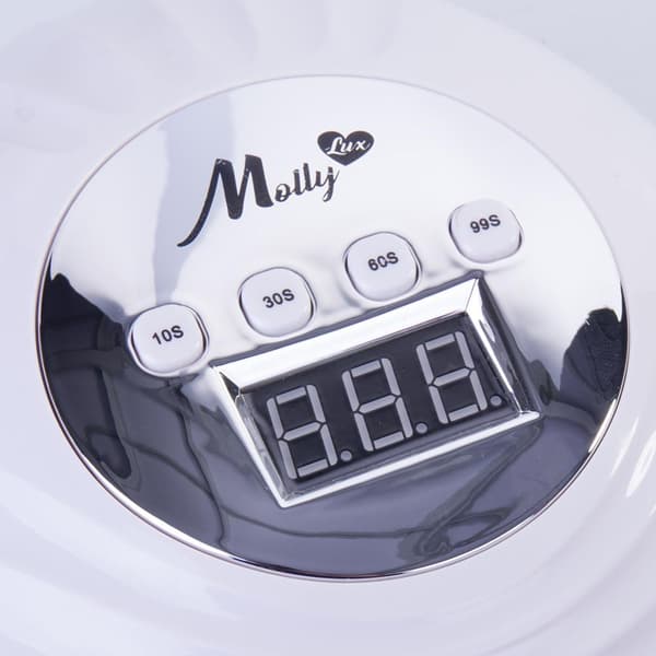 UV/LED 86W - Nagellampa - Mollylux Infinity - Vit