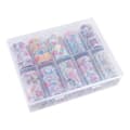 Miniatyrbild 3 av 3: Nagelfolie / folie - Set 10 färger - 100 cm / st