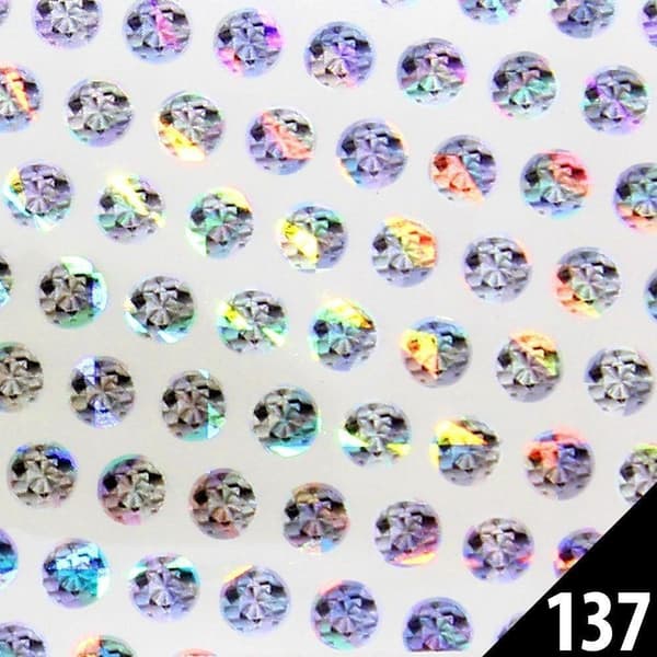 Nagelfolie / folie - för nageldekorationer - #137 - 100 cm