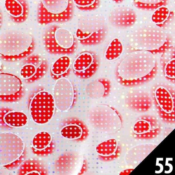 Nagelfolie / folie - för nageldekorationer - #055 - 100 cm