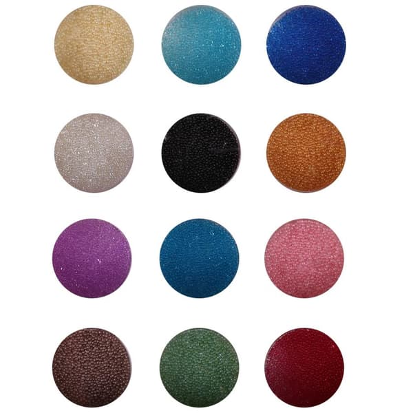 Dekorations set - Kaviarkulor i 12 färger - 3 ml / burk