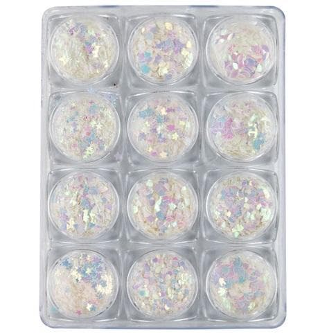 Dekorations set - Mixade former - 12 Former - 3 ml / burk