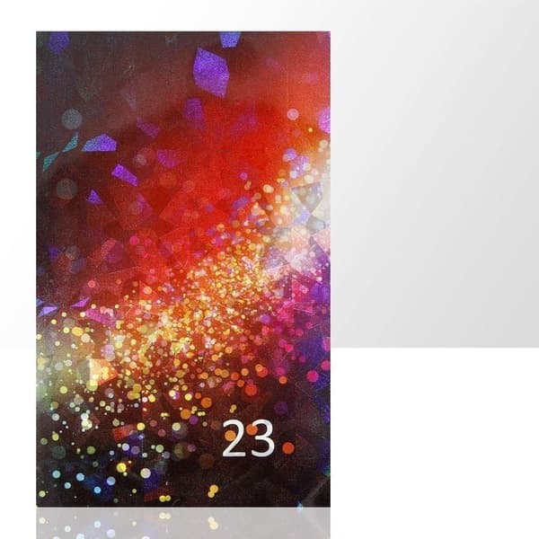 Nagel folie - Laser effect - 025 - 89