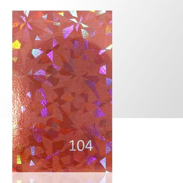 Nagel folie - Laser effect - 048 - 92