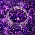 Miniatyrbild 2 av 4: Nageldekorationer - Metall / Alu flingor - 08