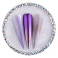 Miniatyrbild 1 av 5: Penselställ / blandningsyta / display - Cirlel - Silver + Stenar