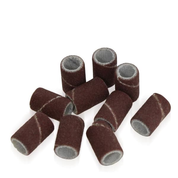 Slipringar med sandpapper för nagelslip - 60 Grit  -  25st