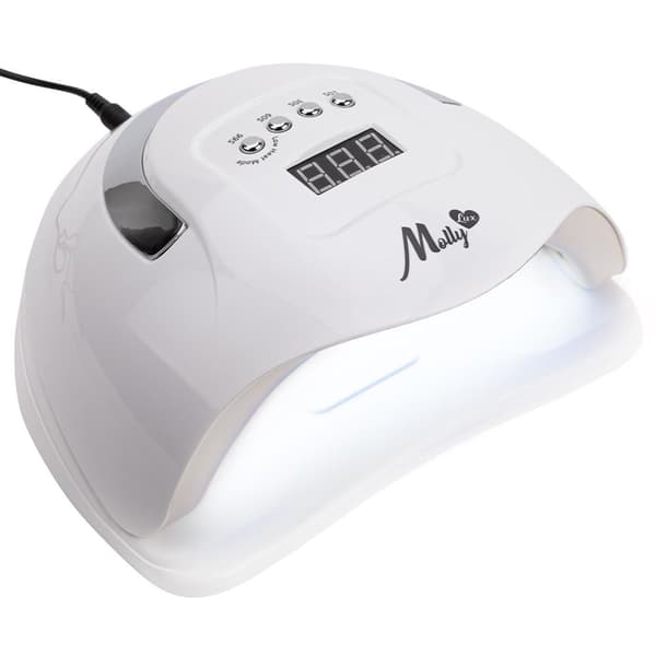 UV/LED 180W - Nagellampa - Molly Lux X7 Max - Vit