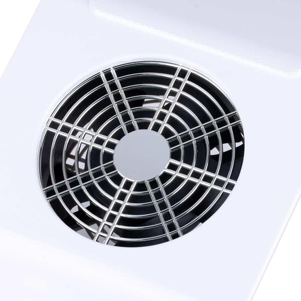Dammuppsamlare / utsug  - 858-2A - 40 watt - Vit