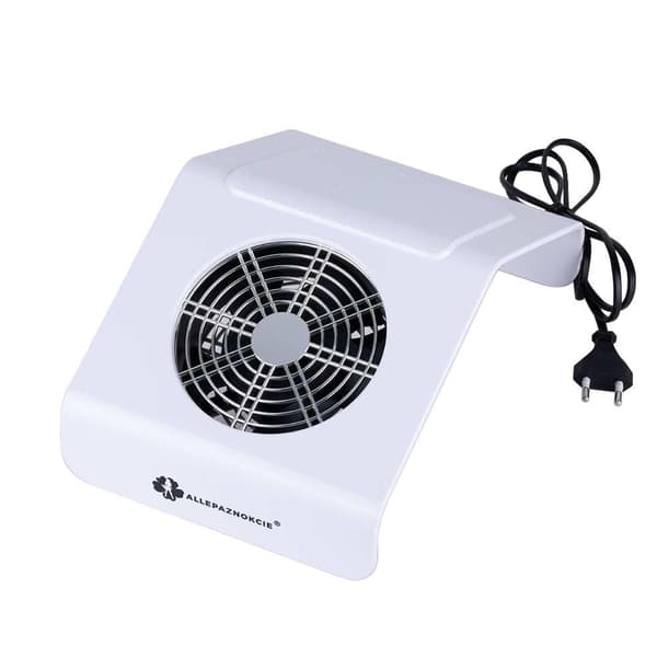 Dammuppsamlare / utsug  - 858-2A - 40 watt - Vit