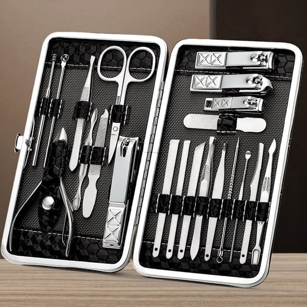 21 pcs Nail Care Kit Cutter Set Clippers Manicure Pedicure