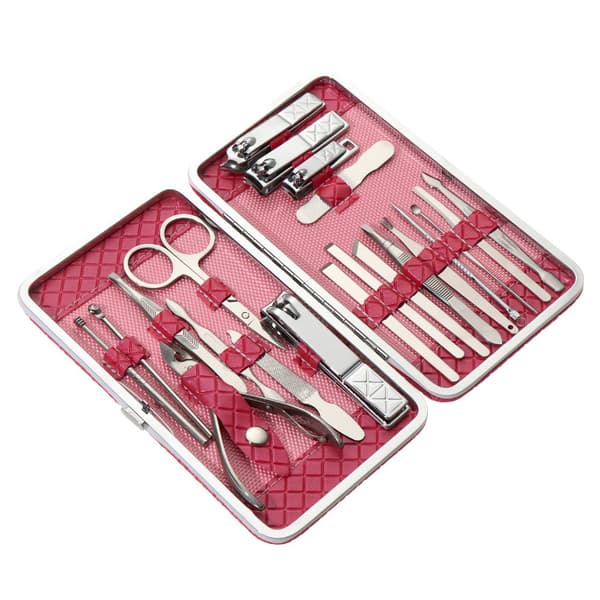 21 pcs Nail Care Kit Cutter Set Clippers Manicure Pedicure