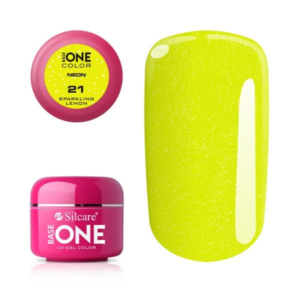 5-pack Base one - Neon - Sett 5g UV gel