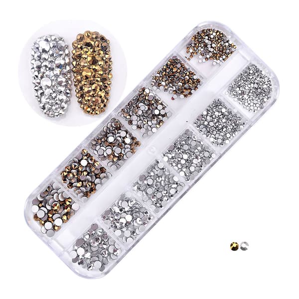 Nail Accessories Crystal Diamond Gem 3D Shiny Nail Art Decoration