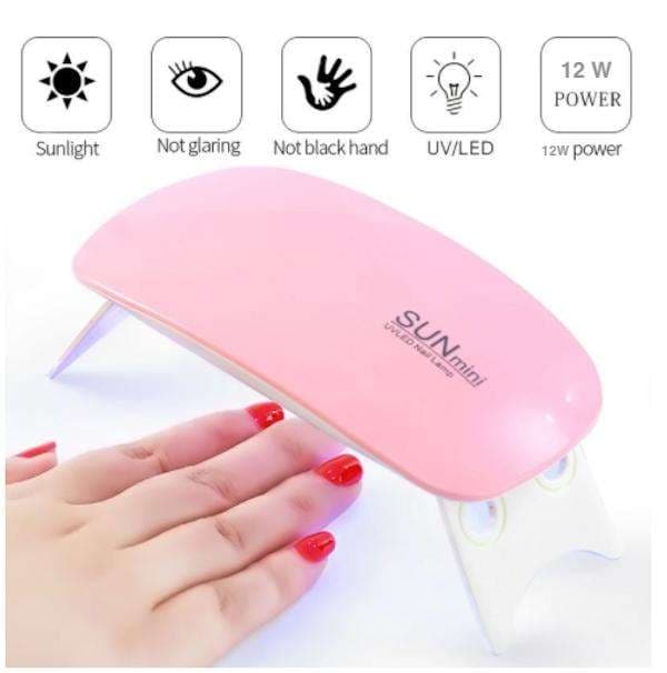 11 kpl Akryyligeeli - Poly Builder Gel Kit LED-lamppu - ranskalainen pinkki
