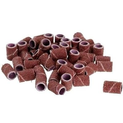 Slipringar med sandpapper för nagelslip - 120 Grit  -  20st