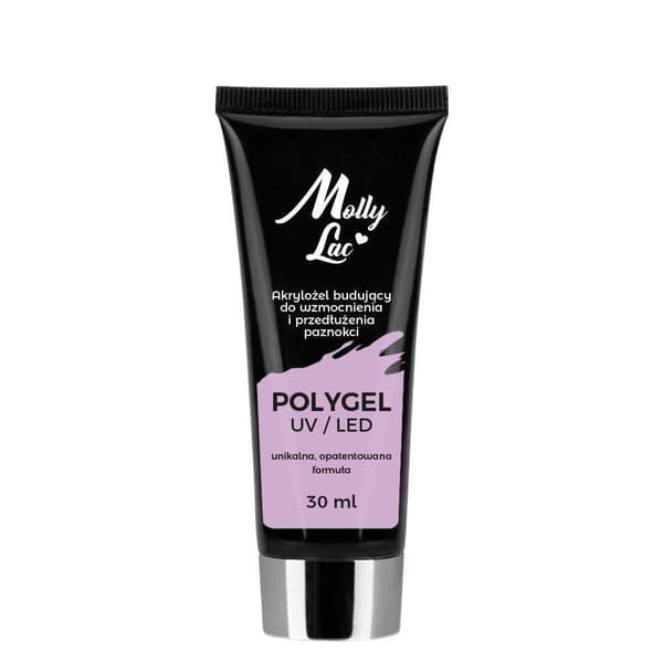 Polygel - Pulver gel - Vild orkidé 30ml - Akryl gel